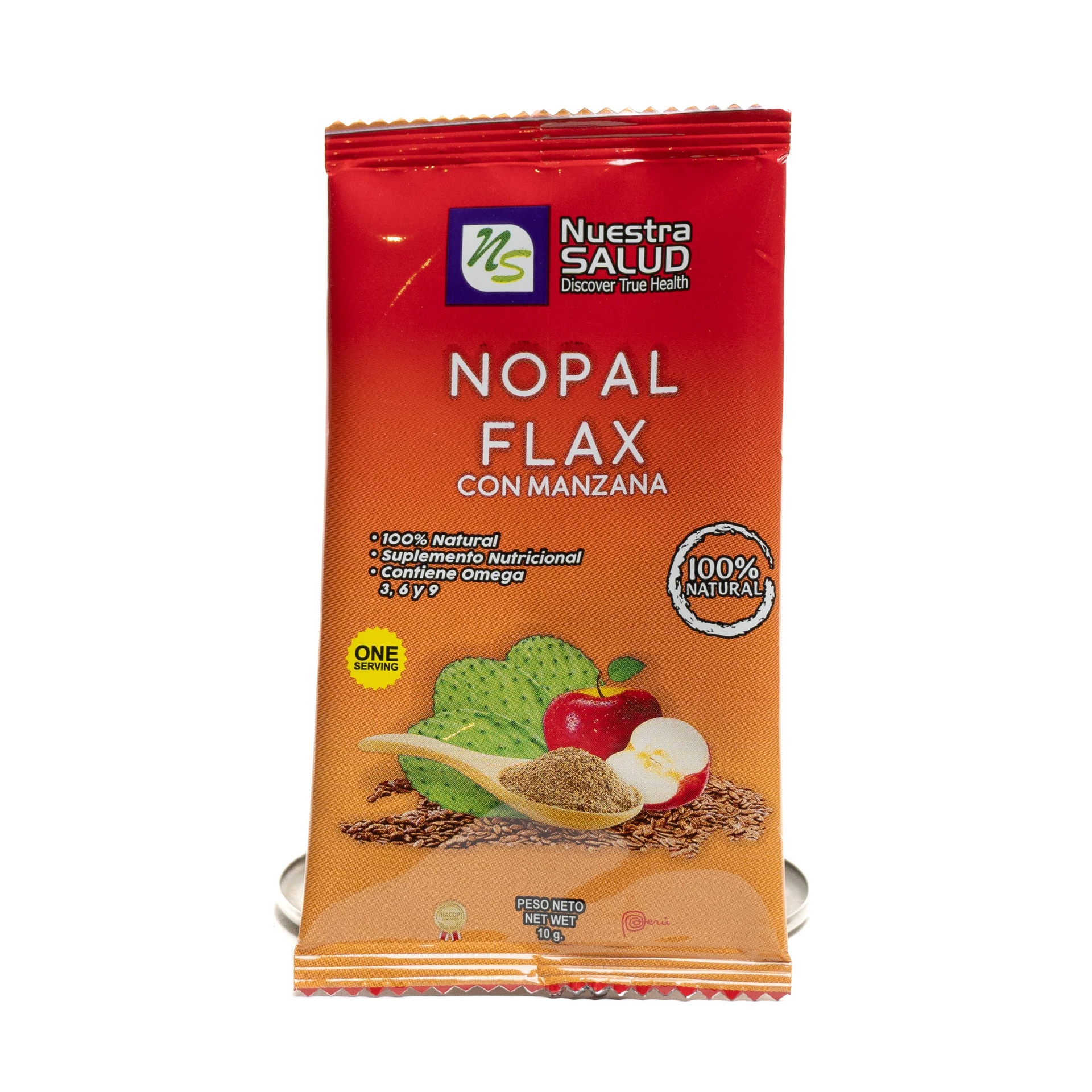 Nopal Flax Manzana (10g)